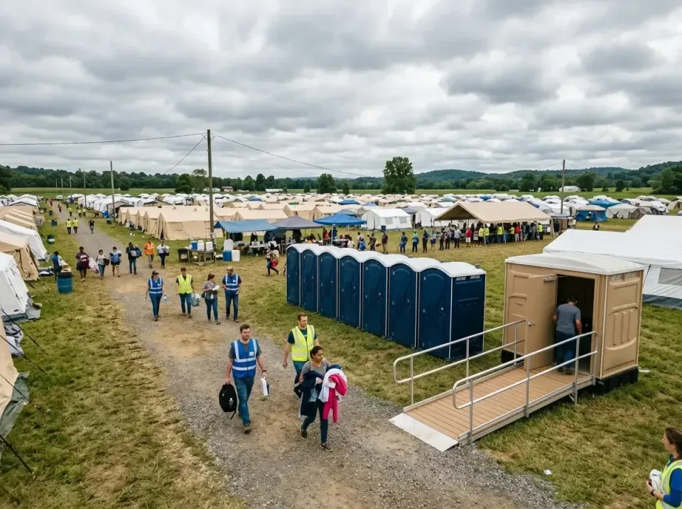 disaster-relief-camp-restrooms-010 — frequently asked questions, Dumpster & Portable Bathrooms Rental in Wheeler AFB, HI
